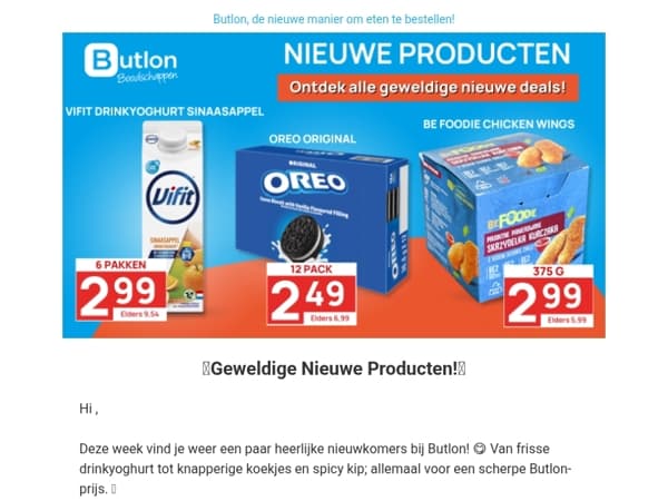 Check nu deze nieuwe deals!😍