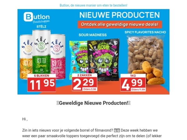 Hey , we hebben weer nieuwe producten voor je!