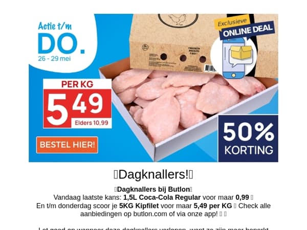 Kipfilet 5,49 per KG!😍