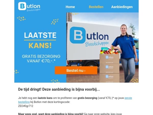 Heb jij jouw boodschappen al in huis gehaald? 