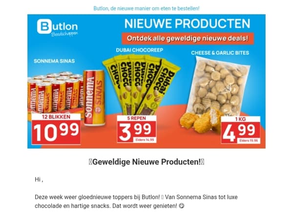 Check nu deze nieuwe deals!😍