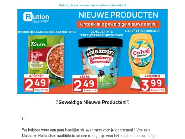 Hey , nieuwe Ben & Jerry's en nog meer!