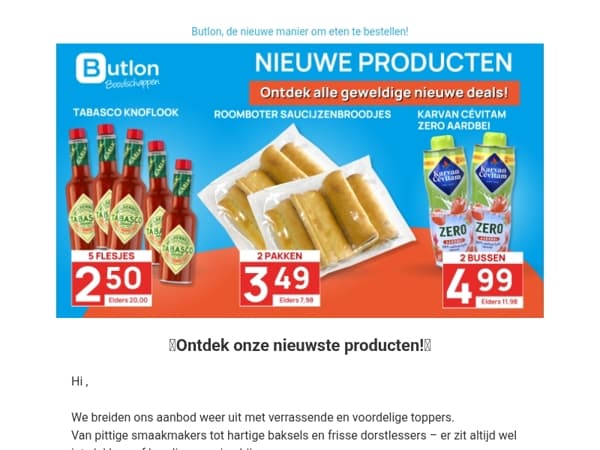 Fantastische nieuwe producten!😍