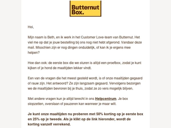 Kan ik je ergens mee helpen?