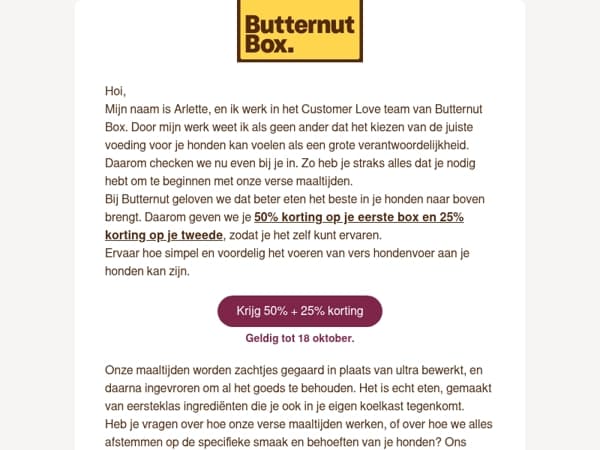 Ik ben benieuwd naar je honden.