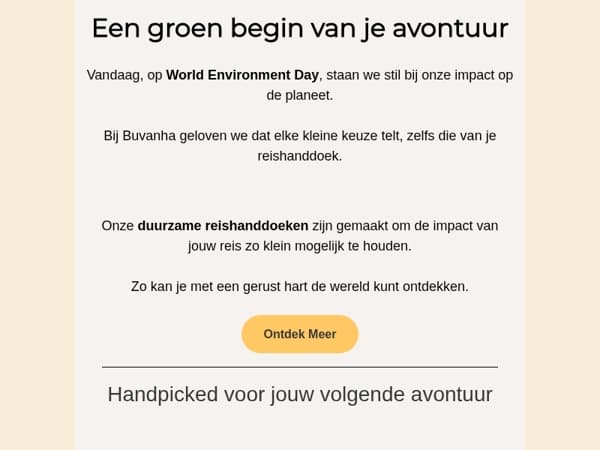 Vier World Environment Day met een bewuste keuze💚