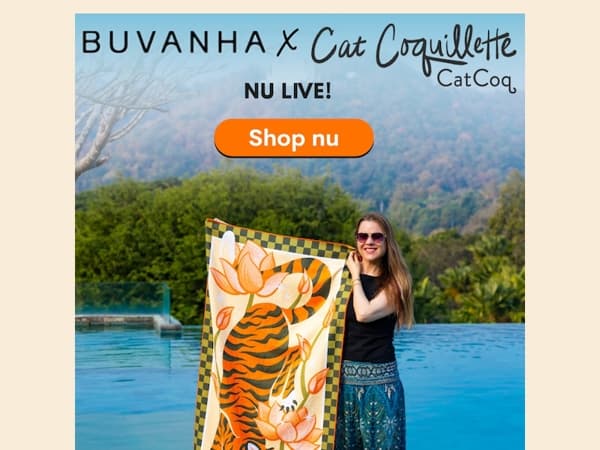 Buvanha x Cat Coquillette is live! 🪷🐅