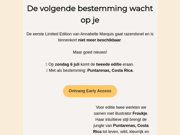 Klaar voor onze volgende unieke bestemming? 🌴