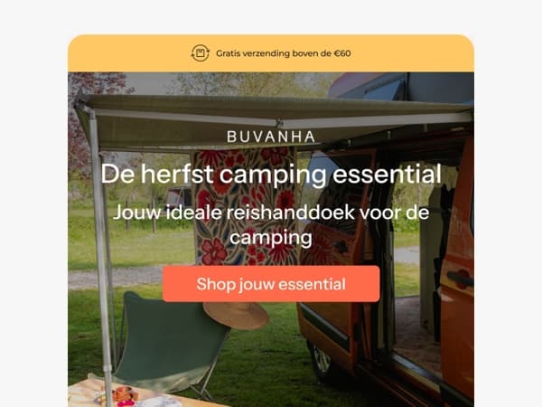 De camping essential voor dit najaar 🏕️🍂
