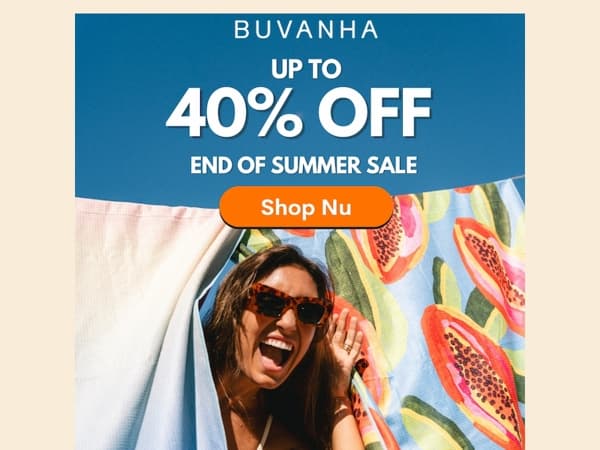 NU LIVE: End of Summer Sale! 🙌☀️