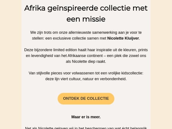 Nicolette Kluijver x Buvanha 🌍🐘