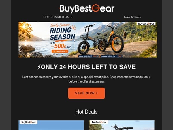 ⚡FINAL 24 HOURS — Save Up to 500€⚡