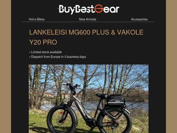 They’re Back: Vakole Y20 PRO, Lankeleisi MG600 Plus