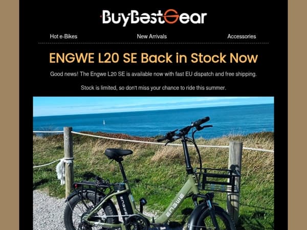 ENGWE L20 SE Is Available Now