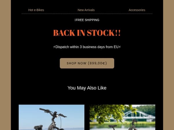 Back in Stock: Engwe L20 SE!