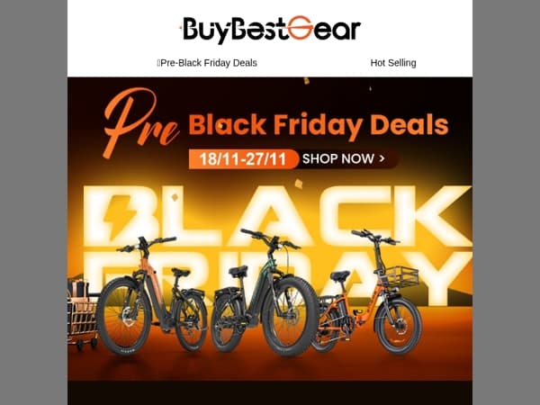 🎉Your VIP Access to Pre-Black Friday