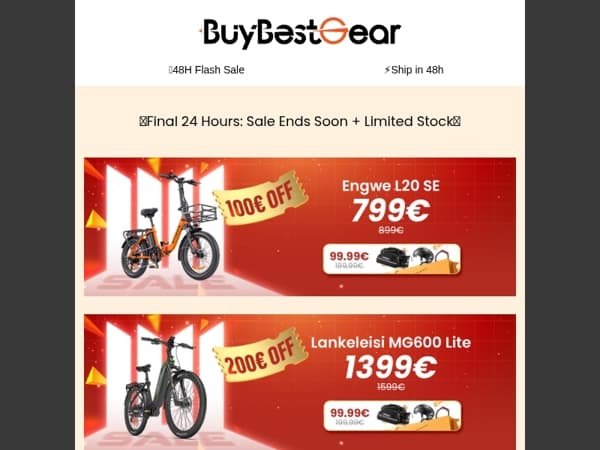 ⏳ Last 24 Hours! | Flash Sale Final Call ⏳