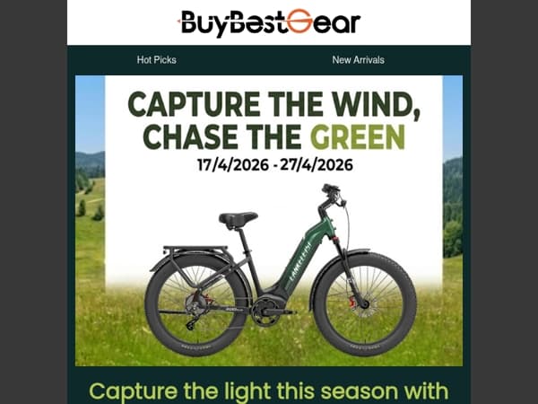🎉Chase the Green: E-Bike Savings Await!