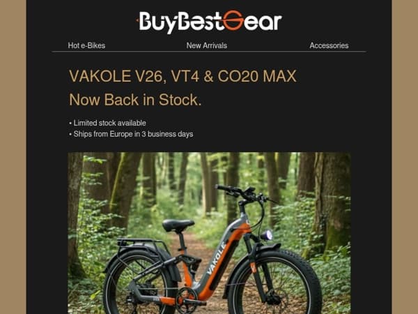They’re Back: VAKOLE V26, VT4 & CO20 MAX