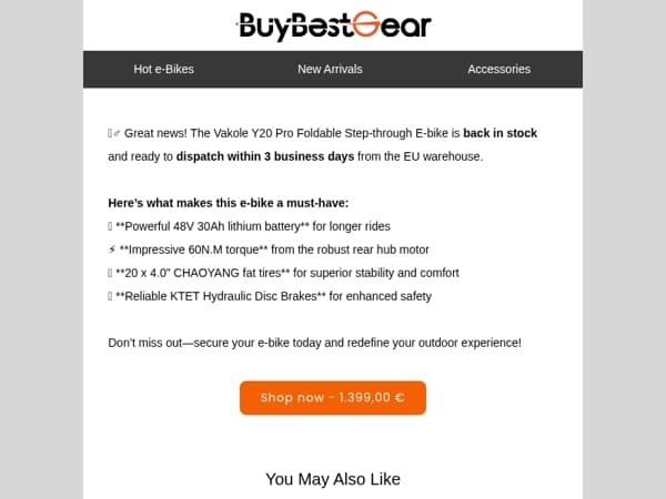 🎉Get Yours Now: Vakole Y20 Pro Available Again!