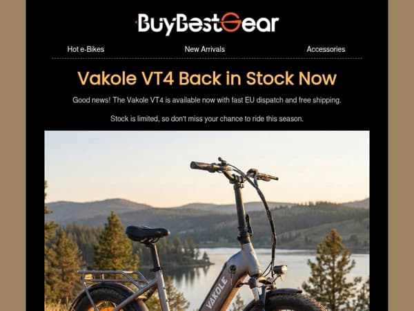 Vakole VT4 Is Available Now