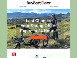 ⚡24 Hours Left for Spring Deals!⚡