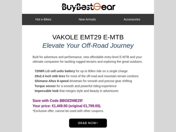 ⚡Your E-MTB Under €1,599? Yes, It's Real!⚡