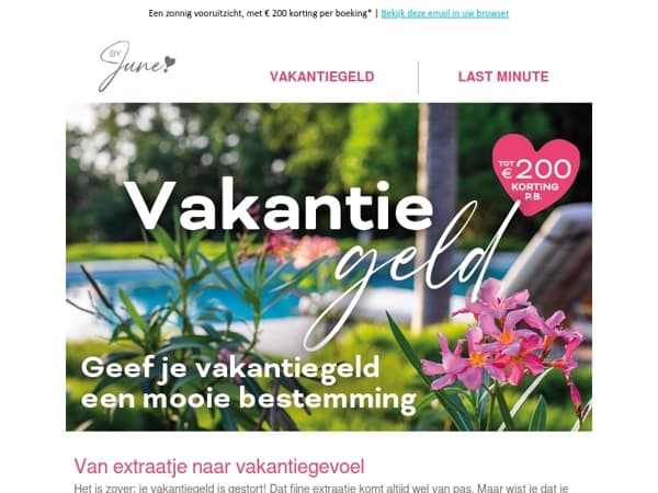 Meer vakantie voor je vakantiegeld