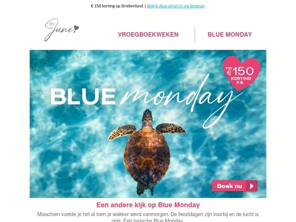 Blue Monday? Tijd voor een blauw vooruitzicht 💙