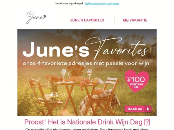 Vandaag draait het om de druif 🍇