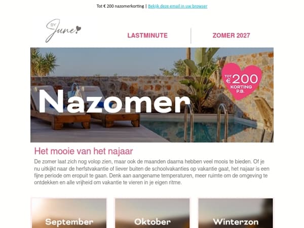 Tussen zomer en winter