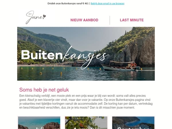 Soms vind je een klavertje vier
