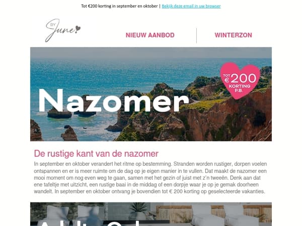Nazomeren in een rustiger ritme