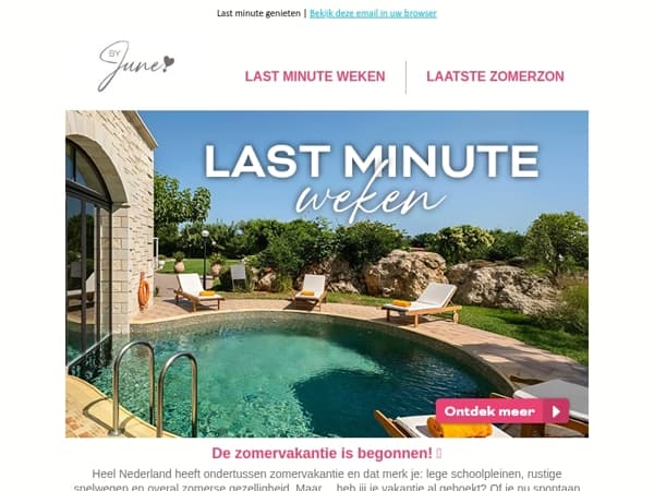 Zomerkriebels? Tijd voor vakantie!