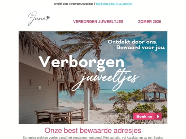 Kleinschalig. Bijzonder. By June.