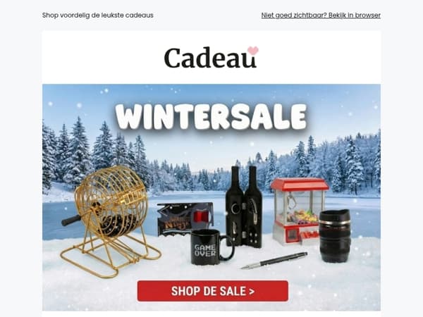 Dit zijn de 8 leukste cadeaus uit onze wintersale
