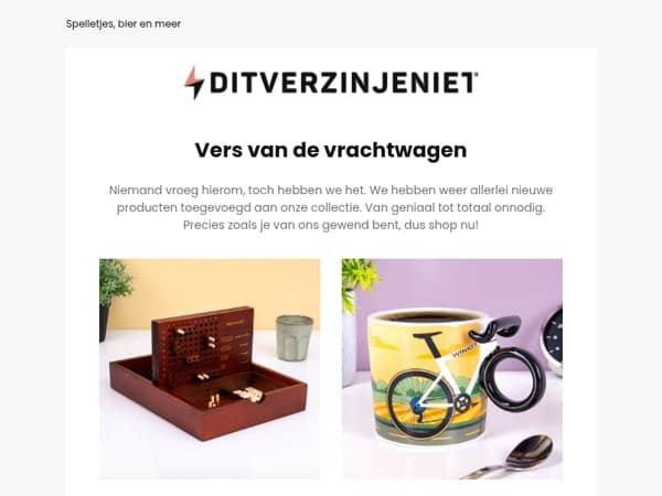 Er zijn weer nieuwe dingen. Sorry 😋