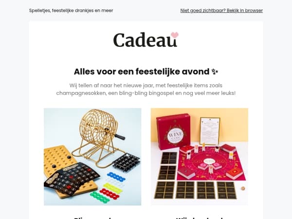 Alles voor een gezellig oud & nieuw 🎉