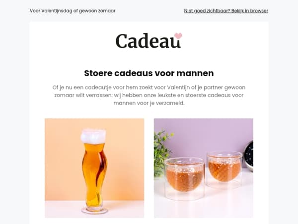 Verras hem met iets stoers 💙