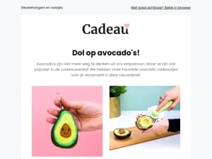 Dol op avocado's 🥑
