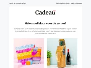 Het is zomervakantie! 👙☀