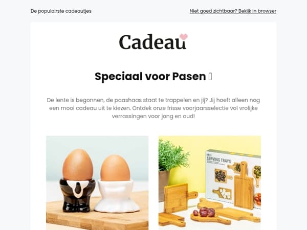 Onze leukste Paascadeaus 🥚🐰
