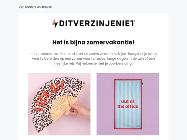 Vakantie in eigen tuin of juist lekker weg? ☀️