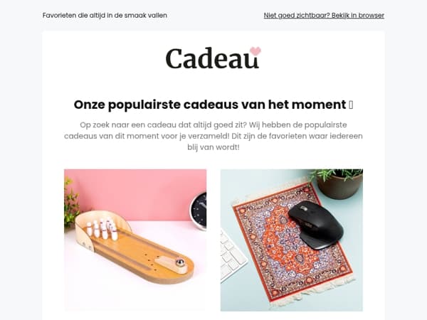 Hoi Mailaanbiedingen, dit zijn onze bestsellers 💥