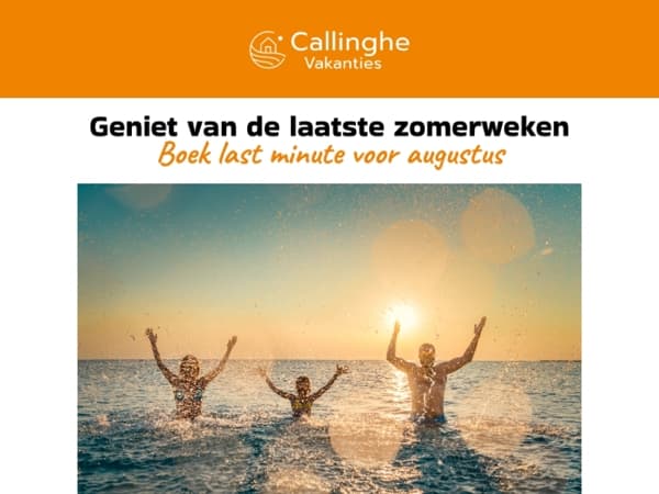 Geniet van de laatste zomerweken ☀️