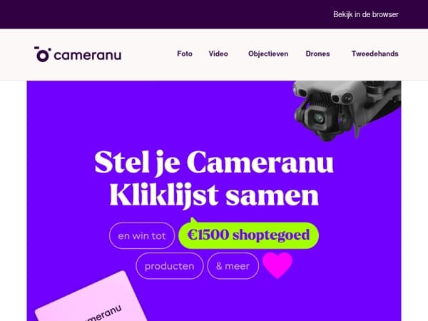 Stel jouw Black Friday kliklijst samen!