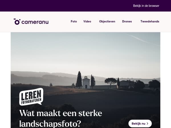 Wat maakt een landschapsfoto nu écht sterk?