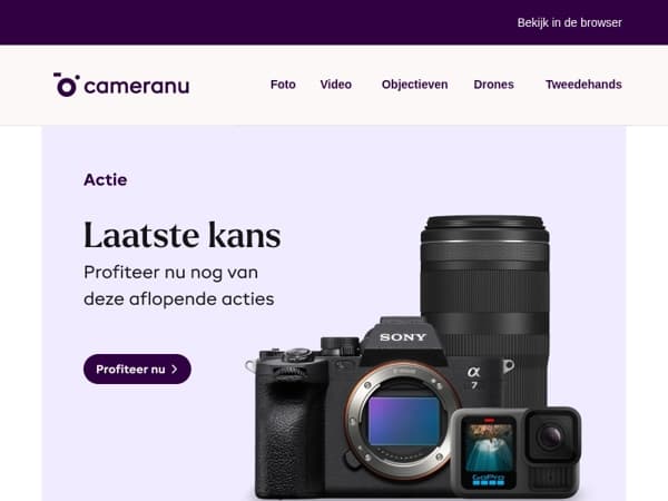 Laatste kans op cashbacks en hoge kortingen