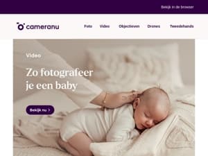 Zo fotografeer je baby's