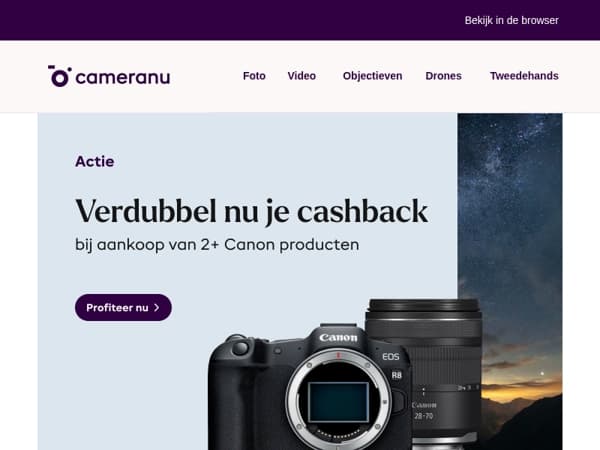 Tijdelijke voordeelacties voor jou